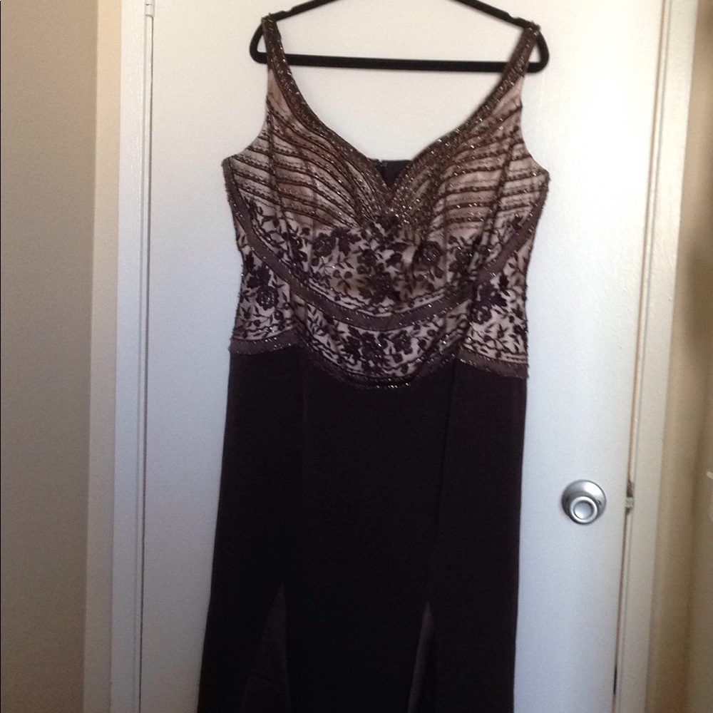 "Montage" Mother of the bride or groom dress.